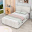  Lit plateforme en velours avec lit gigogne Cohan-106915724