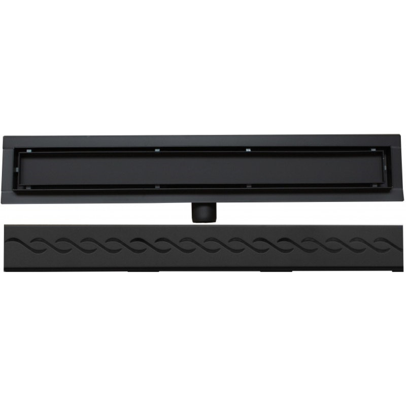 Rorer Linear Grid Waste Shower Drain, 7cm H x 100cm W x 5cm D
