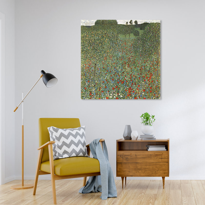 " Mohnfeld ", 30" W x 30" H x 0.8" D