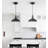 Glenover 3 - Light Matte Black Pendant
