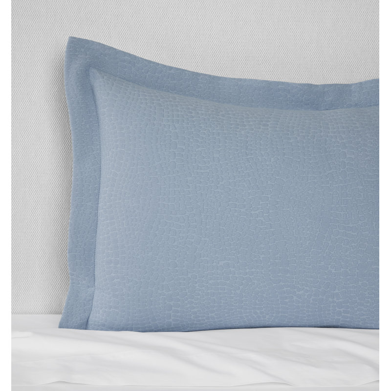 Cobblestones Cotton Pillow Sham, Standard