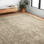 Tapis brun en laine touffeté à la main Ilora-1616462071