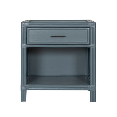 Clara Collection 1 - Drawer Rattan Nightstand