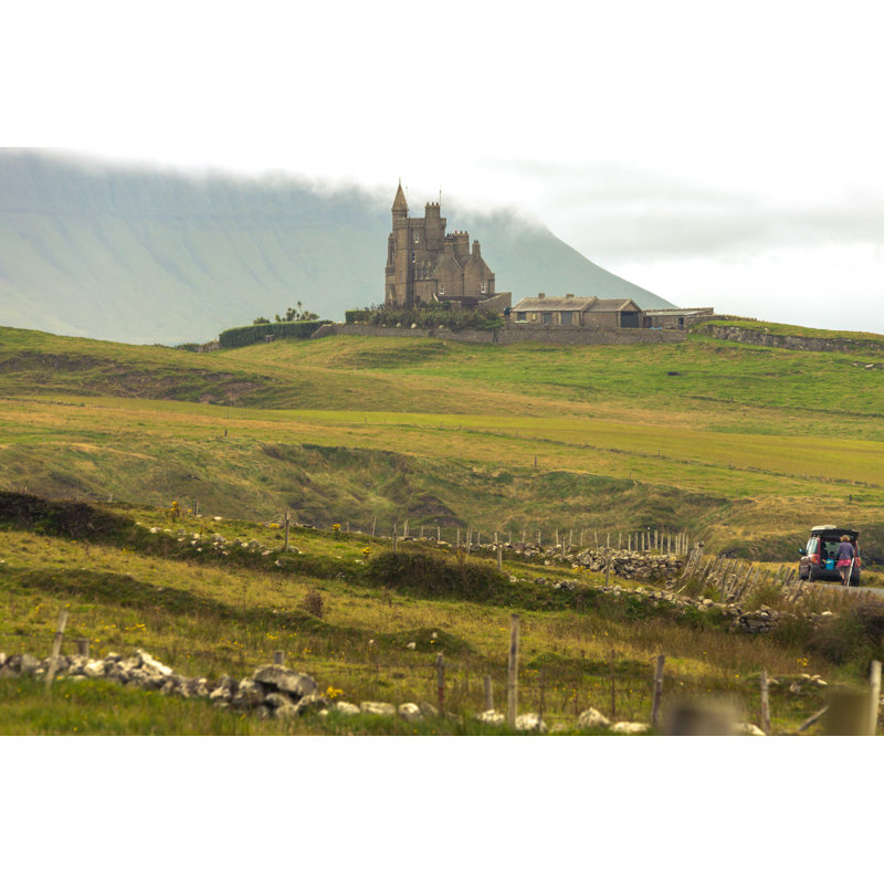 Classiebawn Castle Mullaghmore - Photographie sur toile tendue, H 8 po x l 12 po