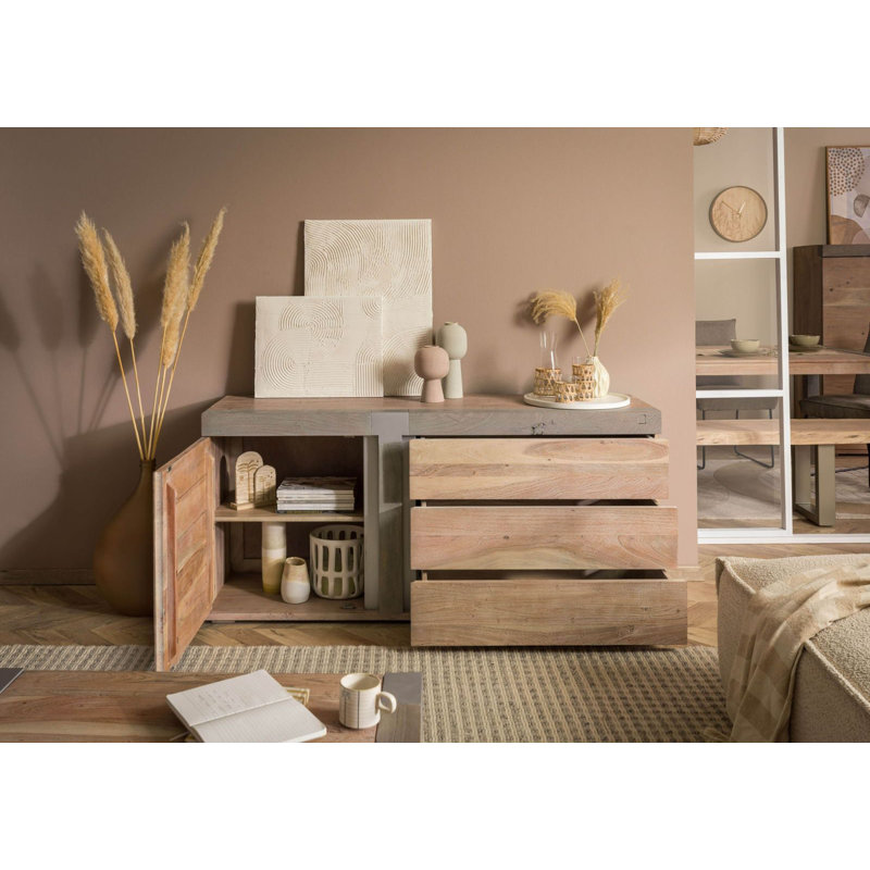 Amsterdam Sideboard, 75cm H x 160cm W x 45cm D