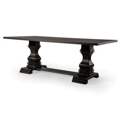 Biyron Solid Wood Base Dining Table
