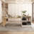 Multi Functional Desk With 2-Drawer & 3-Shelf