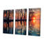 Castleberry - Ensemble de décoration murale coucher de soleil-108462751-108462749