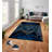 Luxurious Velvet Area Rug, 4.6 x 7.2 Feet | 100% Polyester, 740 g/m² | Non-Slip Felt Dot Underside, Machine Washable | Digital Print Design, Easy to Clean, Perfect for Living Room & Bedroom Décor-650646355