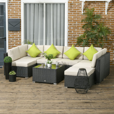 Adile 7 - Person Seating Group with Cushions