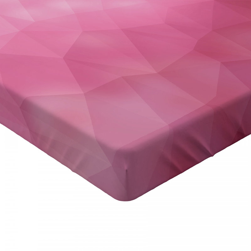 Microfiber Abstract Fitted Sheet, Twin XL Fitted Sheet