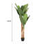 150cm Faux Banana Leaf Tree in Planter
