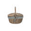 Small Wicker Picnic Basket with Lining-898278446-898278445