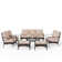 Arwand 7-Person Outdoor Conversation Set with Loveseat