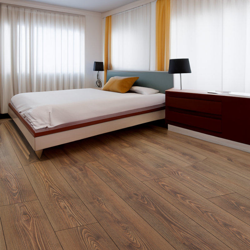 47.25'' L Laminate Flooring, Brown