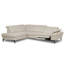 Genuine Leather Reclining Corner Sofa with Adjustable Headrests and Adjustable Armrest and Storage-449599724-449599726