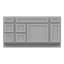 Base de meuble-lavabo simple 60 po seulement-95942033
