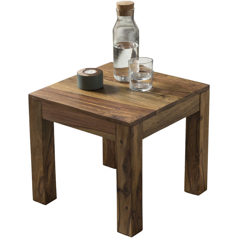 Mumbai Solid Wood End Table