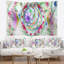 Tapisserie florale multicolore-28495749