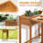 2 - Person Wood Patio Dining Set with Extendable Rectangular Table , Cushions Included