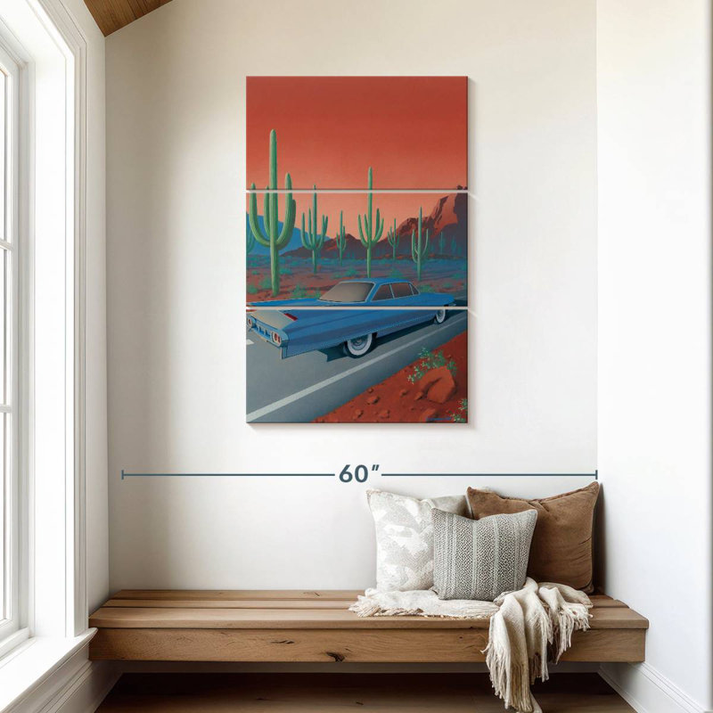 Mehar Saguaro National Park Trip, 45" H x 28" W