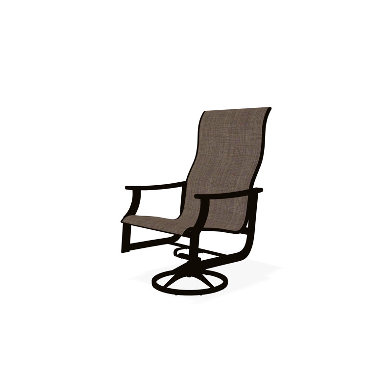 St. Catherine Polymer Outdoor Lounge Chair, Beachwood, Augustine Fennel Sunbrella®