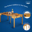 Console en bois massif 20 po