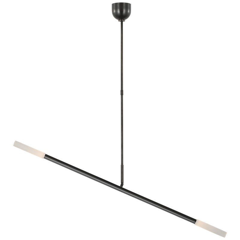 Rousseau 2 - Light LED Chandelier, Bronze