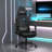 Gaming Chair with Footrest Faux Leather-367235034