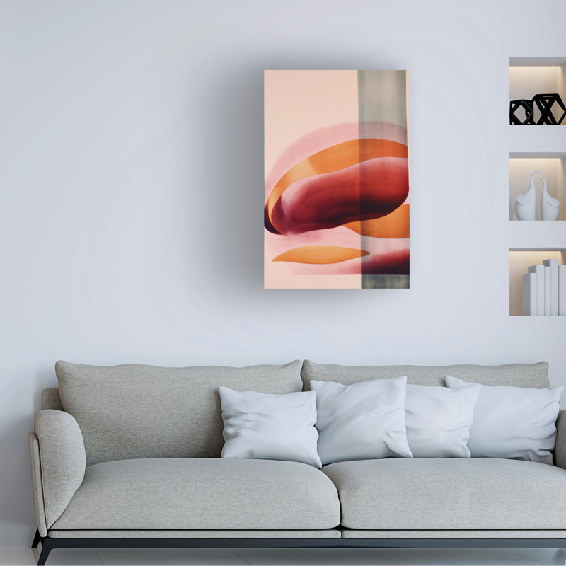 Art sur toile «Bolologic Impressions No 2», H 19 po x l 12 po