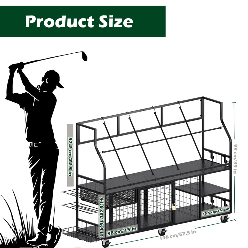 Ensemble de quatre golf
