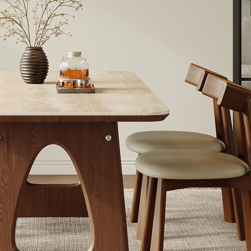 Table de salle à manger Minimalist Elegance, H 29,52 po x L 62,99 po x l 31,49 po