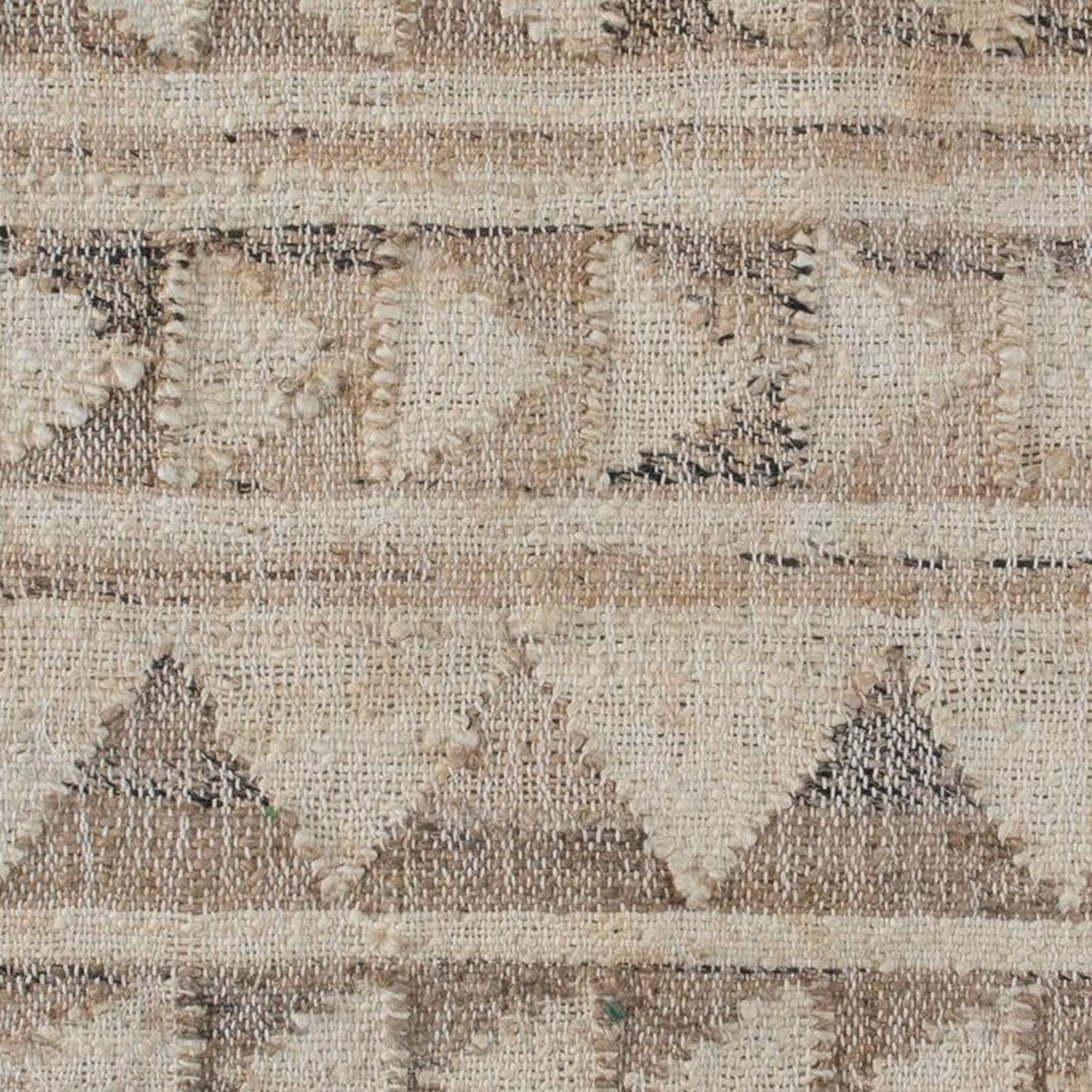 Camille Handmade Light Brown/Beige Rug, Rectangle 8' x 10'