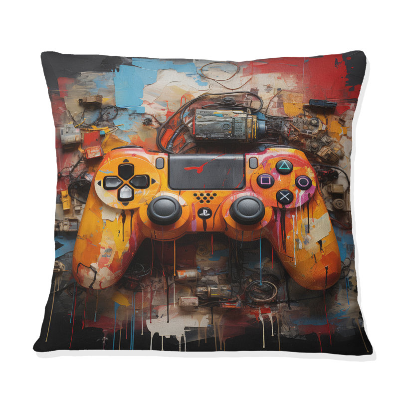 Coussin , H 16 po x l 16 po, Carré