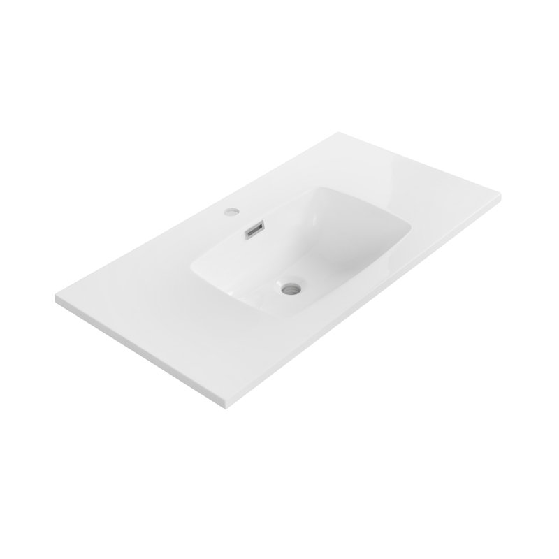 Plateau de meuble-lavabo 35,4 po