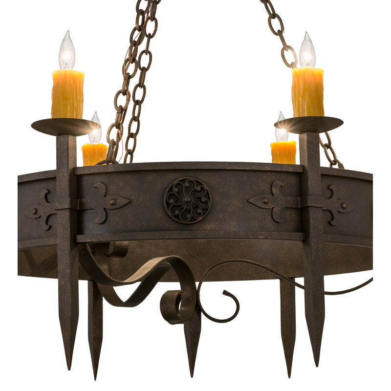 Ranchester 6 - Light Chandelier
