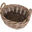 Hand Woven Wicker Laundry Hamper with Handles