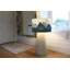 22cm H Canvas Drum Pendant Shade ( Clip On )