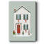 Porte d'entrée festive III sur toile-1059855820