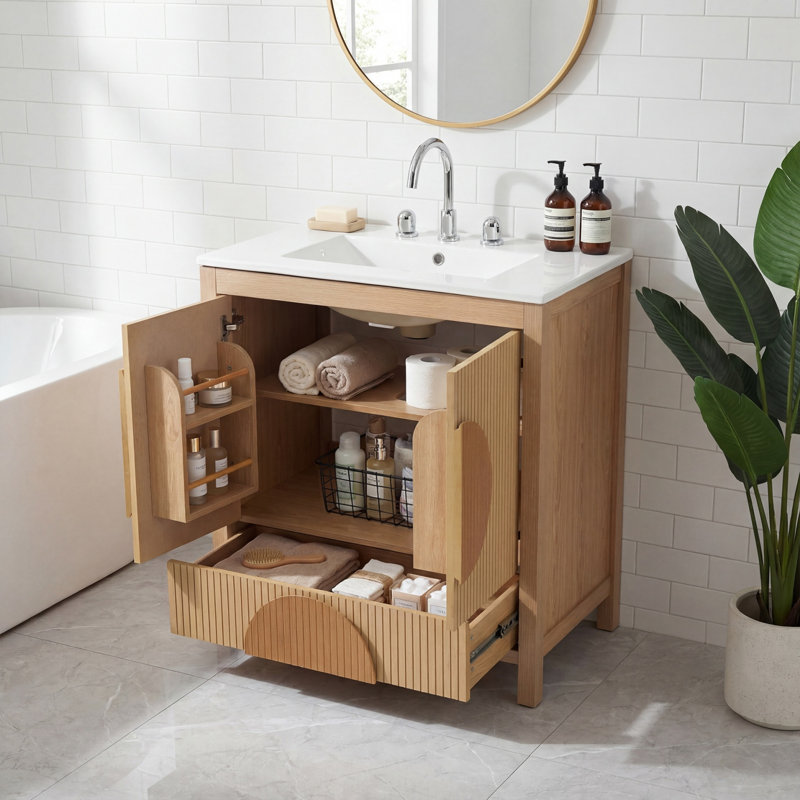 Meuble-lavabo simple 30 po avec comptoir