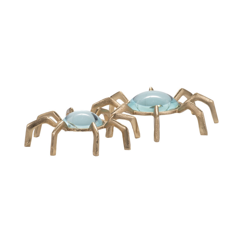 Eduan 2 Pieces Mazu Magnifyers, Gold