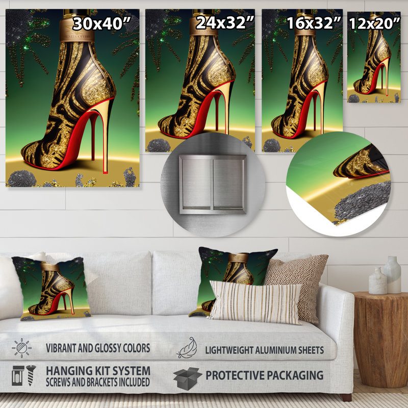 - Décoration murale en métal tendance, H 20 po x l 12 po x P 1 po