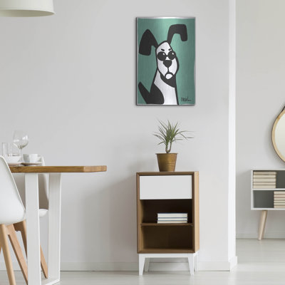 «Dog On Teal» par Irena Orlov