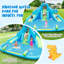 Parc aquatique gonflable avec glissade d'eau Bouh1