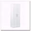 Armoire haute avec portes et tablettes