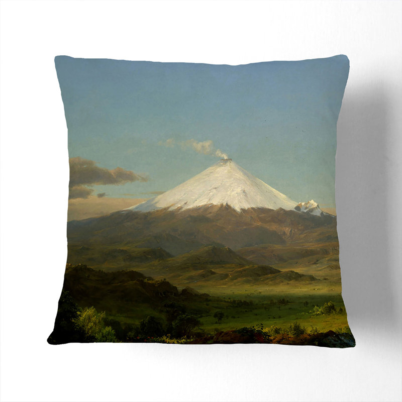 Cotopaxi Square Throw Cushion, Stone, 40cm H x 40cm W x 15cm D
