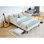 Multifunctional Sofa Bed Frame With Storage Drawers - Modern Design For Compact Living