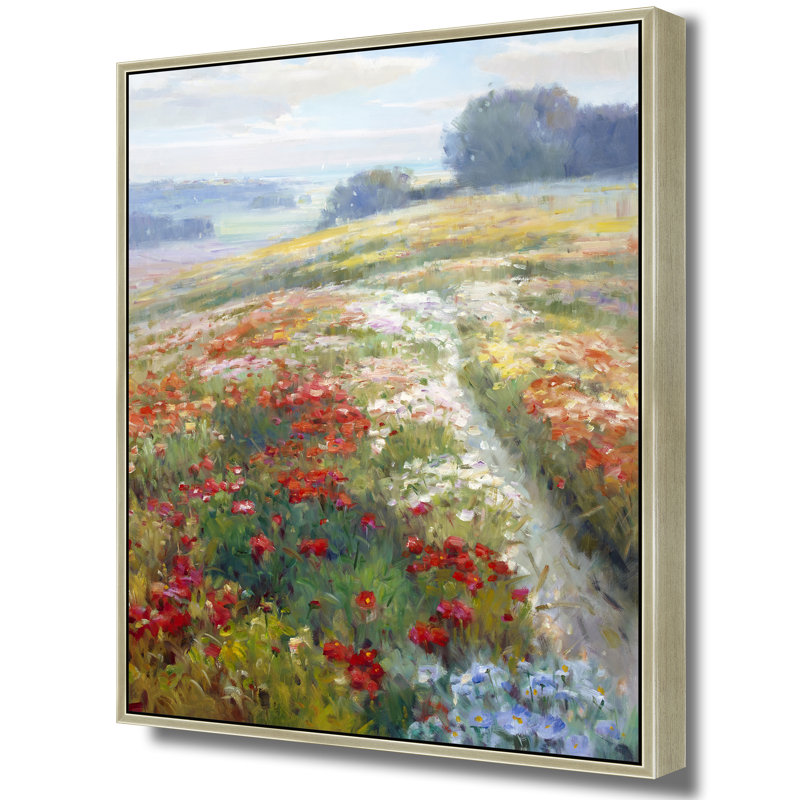 «Ribbon Meadow», Brun, H 74 po x l 50 po