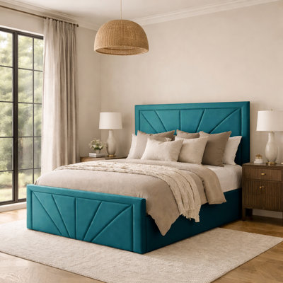 Phoenix Upholstered Storage Bed Frame
