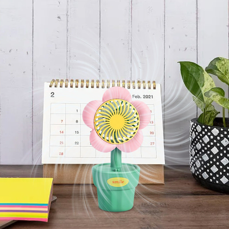 Petit ventilateur de pot à fleurs kbndieu